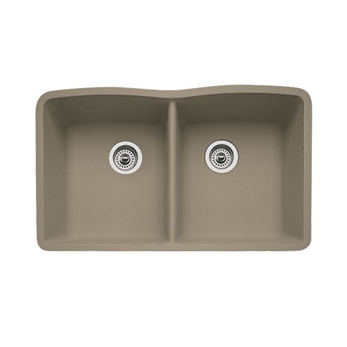 Blanco Diamond Double Bowl Truffle