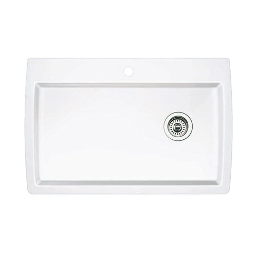 Blanco diamond super single white