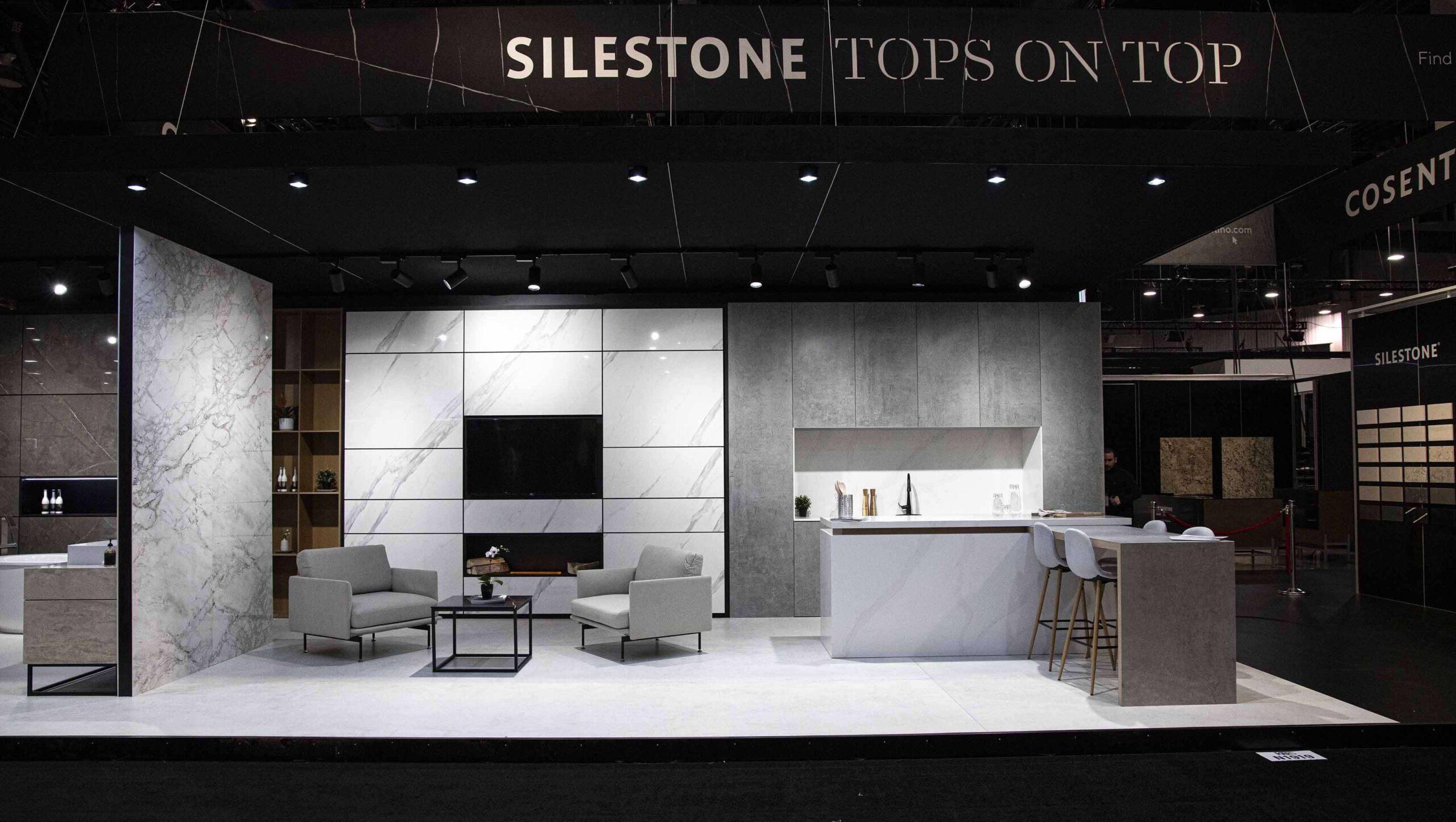 Silestone booth display at KBIS