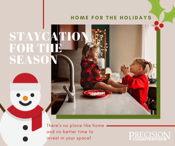 holiday season staycation icon