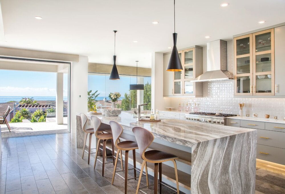 The Waterfall Edge…Flashy Countertop Fad or a Classic Mainstay