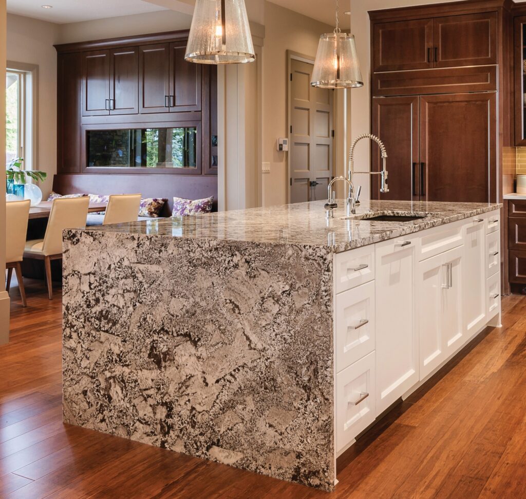 granite White Springs kitchen