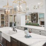 Q Quartz Calacatta Venice quartz kitchen