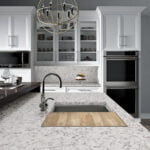 Stonemark Ashen White granite kitchen
