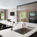 Q Quartz New Carrara Marmi kitchen