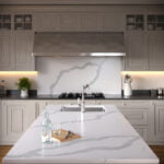 Silestone Bianco Calacatta quartz kitchen