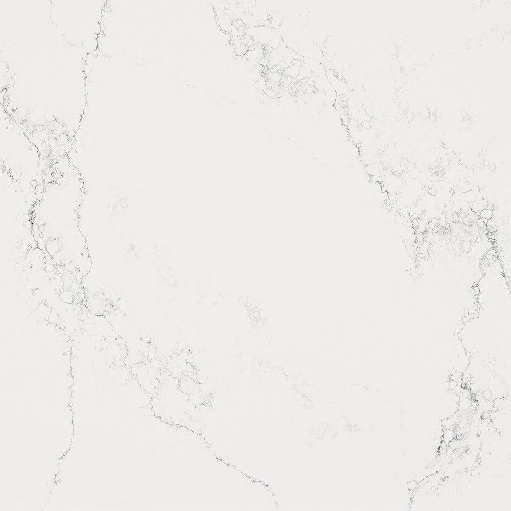 Caesarstone Empira White quartz swatch