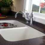 Corian Canyon solid surface kitchen