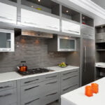 Hi-Macs Kamet solid surface kitchen