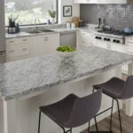 Formica White Ice Granite laminate kitchen