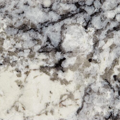 White Ice Granite swatch