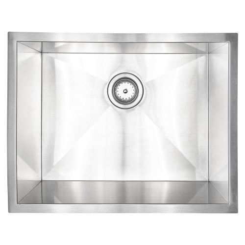 Wel-2318 single bowl stainless steel sink