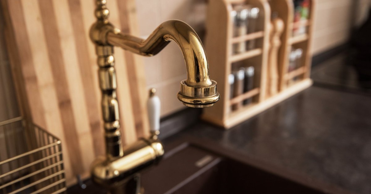 Gold Kitchen Faucet