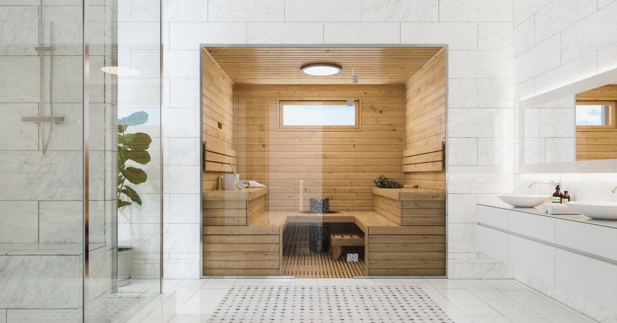 Luxury Bathroom Sauna