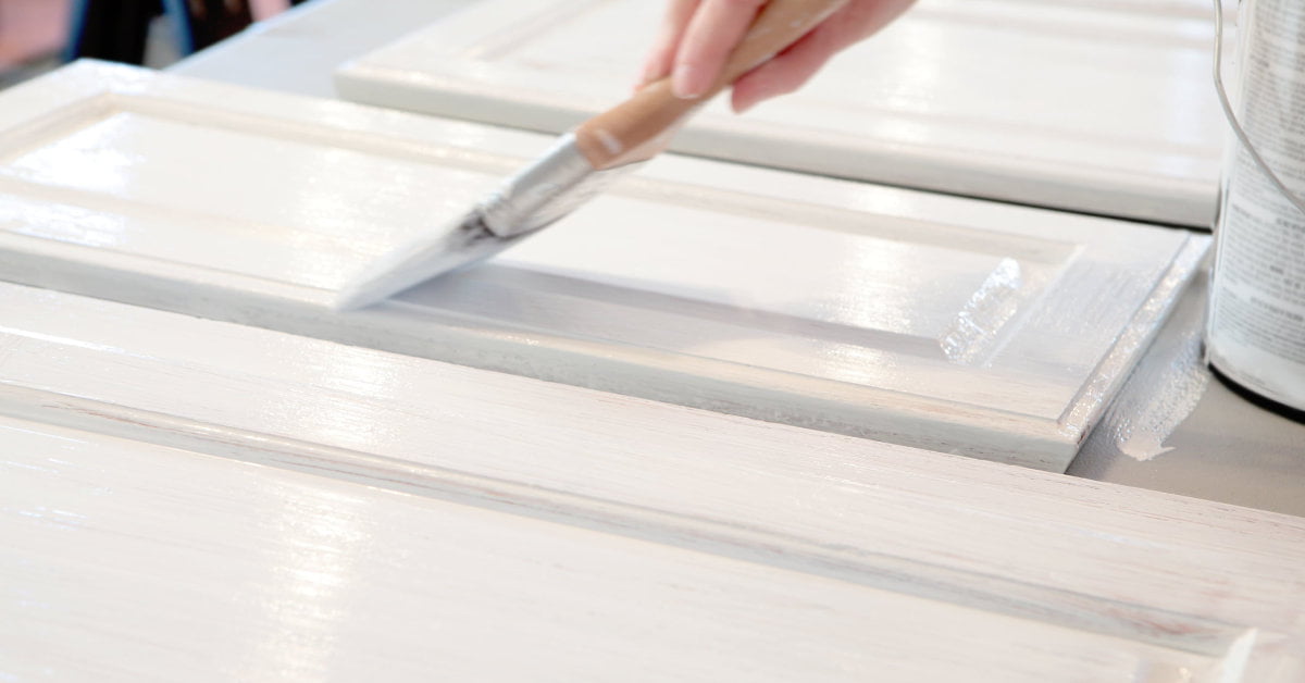 Painting Kitchen Cabinets White