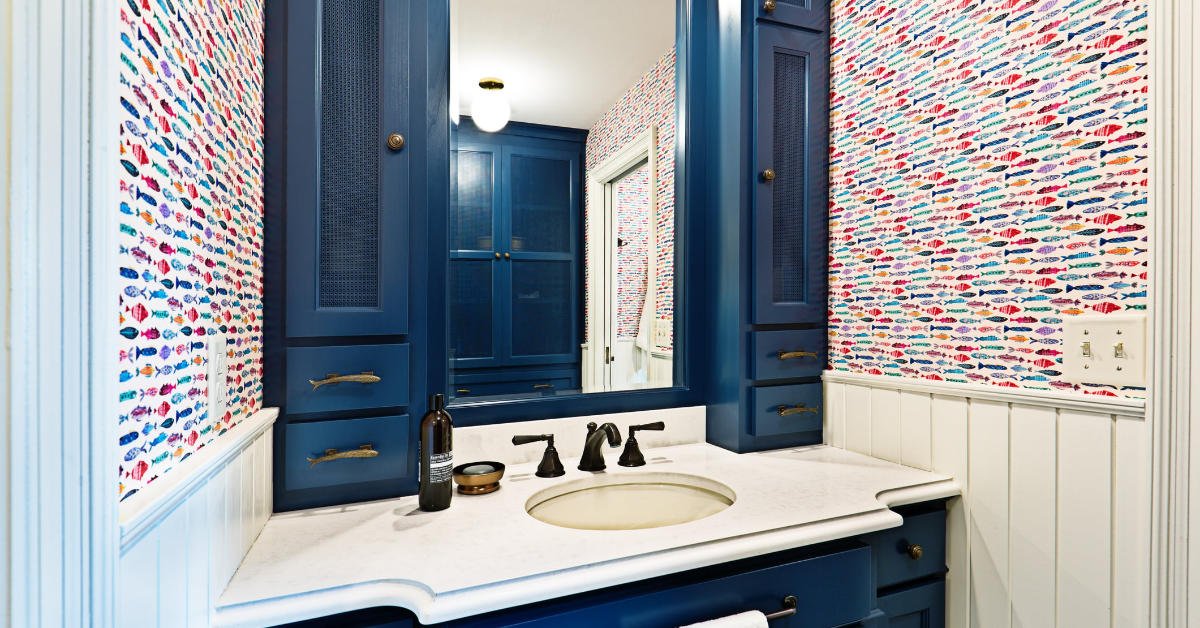 Bathroom Wallpaper Design