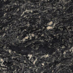 Black Indiano granite slab