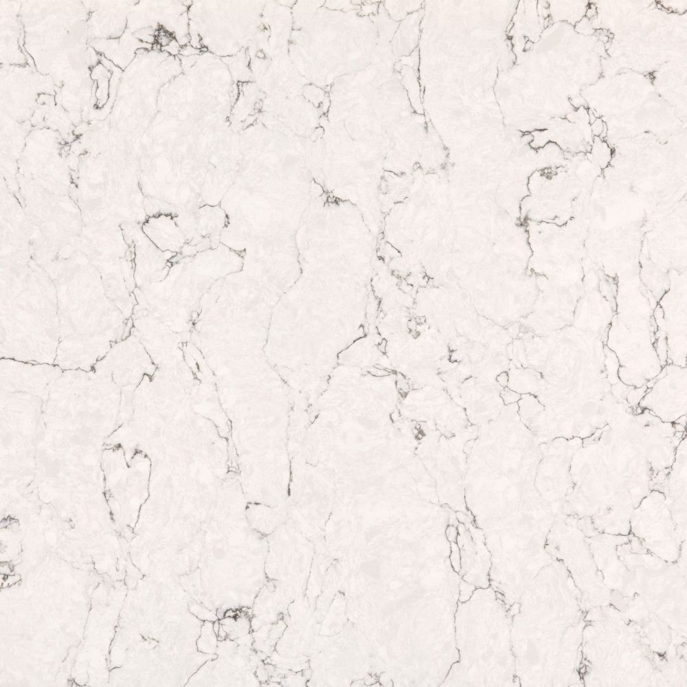 Silestone quartz White Arabesque swatch