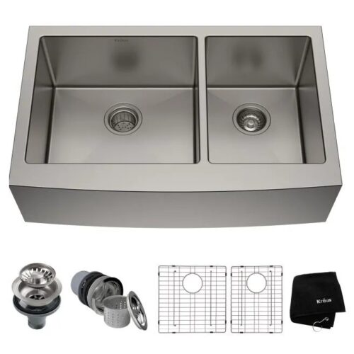 Kraus apron front farmhouse sink KHF203-33