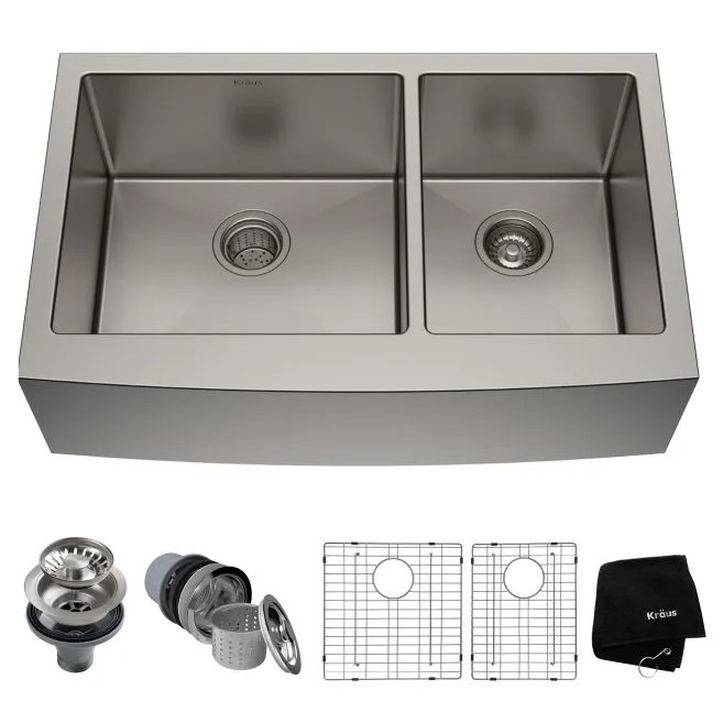 Kraus apron front farmhouse sink KHF203-33