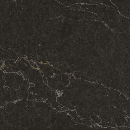 Viatera Midnight Ember Brushed quartz swatch
